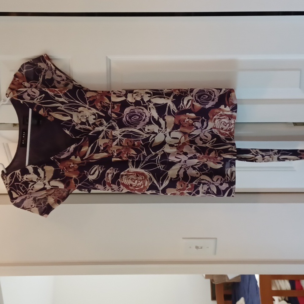 Short sleeve wrap v neck blouse